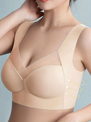 Comfy Mesh Wireless Push Up Intimates Bra