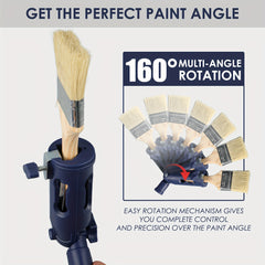 Angled Paint Brush Extension Tool For High Ceilings