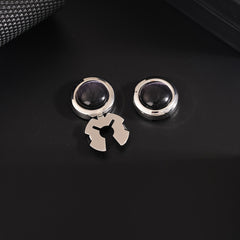 Copper Cat Eye High End Button Pair for Men's Shirts