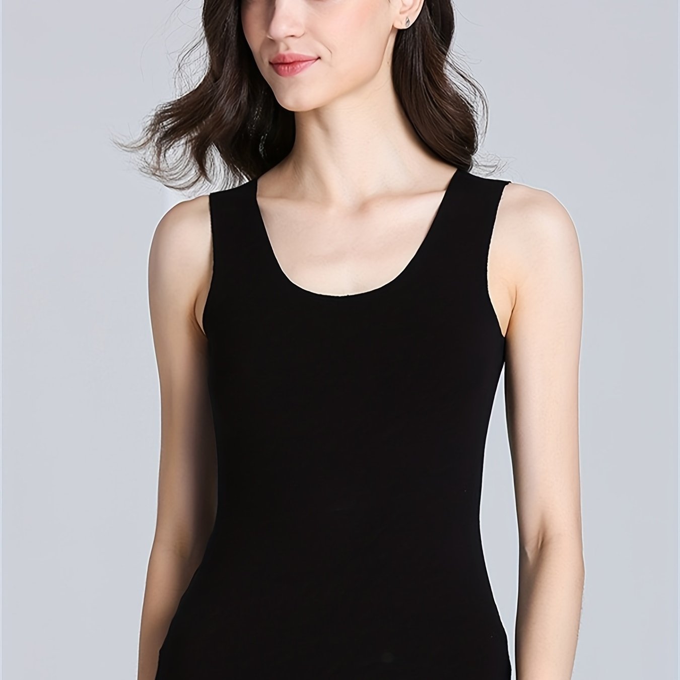 Soft Thermal Underwear Sleeveless Top Women's Lingerie