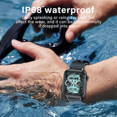 LAXASFIT High Smart Watch 4 HD Display Multiple Sports AI Voice Control