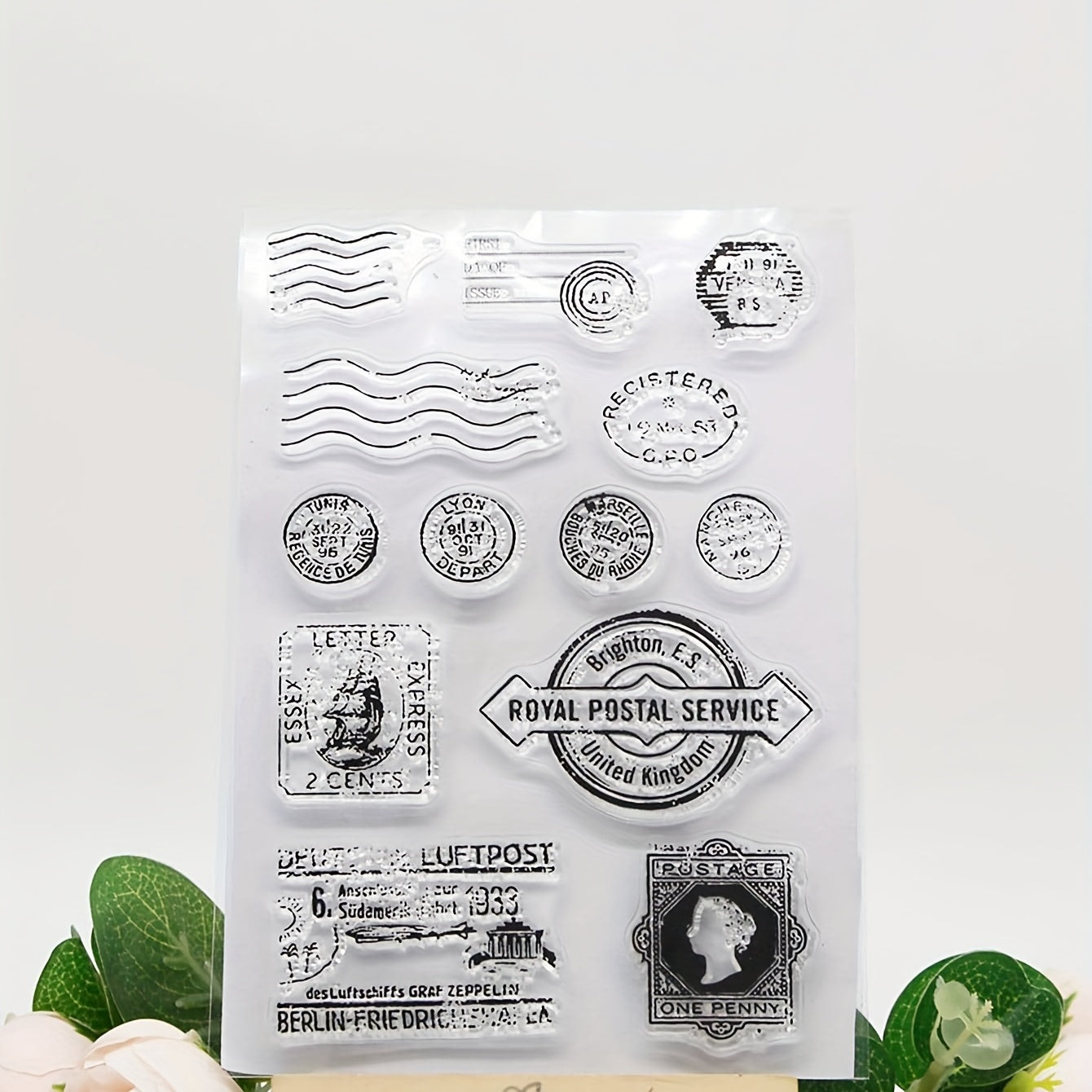 1pc Postmark DIY Scrapbooking Cartoon Seal