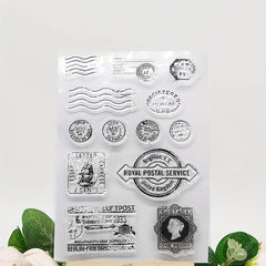 1pc Postmark DIY Scrapbooking Cartoon Seal