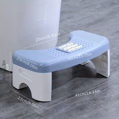 Portable Foldable Bathroom Toilet Stool with Foot Massage