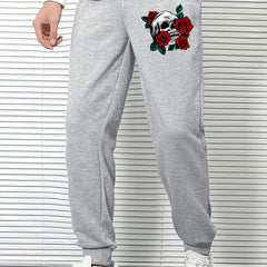 Skull & Roses Men's Sports Pants