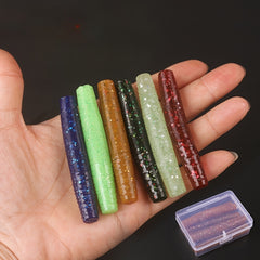 6pcs Bionic Soft Bait Floating Stick Insect For Perch Fishing