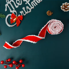 200cm Red Ribbon for Christmas Decoration Gift Packaging DIY Supplies