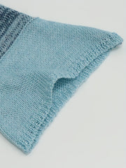Y2K Block Knit Sweater Sexy Cropped Long Sleeve Summer Sweater