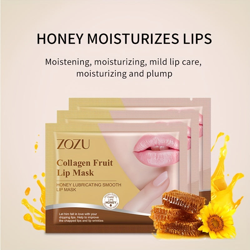 Collagen Crystal Pink Lip Mask Moisturize Anti Wrinkle Anti Aging