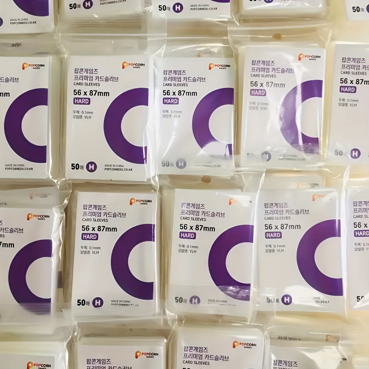 50 100pcs High Transparency Card Protective Film