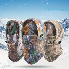 Cycling Mask For Cold Winter Weather - Camouflage Hat