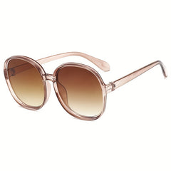 Oversized Frame Sunglasses UV Protection Women Sunshade Eyewear