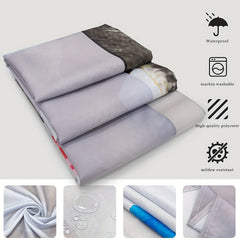 Jellyfish Shower Curtain Set with Bath Mats - Bathroom Decor