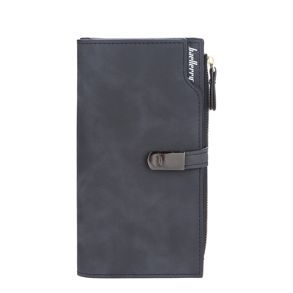 BAELLERRY2025 Women'S Long Wallet with Zipper Clutch