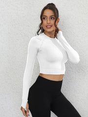 Seamless Crop Yoga Top Women's Activewear