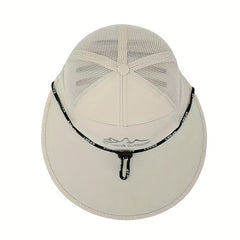 Sun Visor Mens Fishing Hat Cover Face Breathable Fisherman Hat