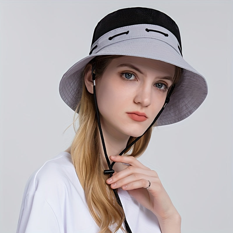 Adjustable Bucket Hat UPF50 for Outdoor Sports