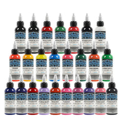 25 Colors Tattoo Ink Set Professional Tattoo Pigment Long Lasting