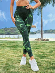 Skinny High Stretch Tie Dye Leggings for Women