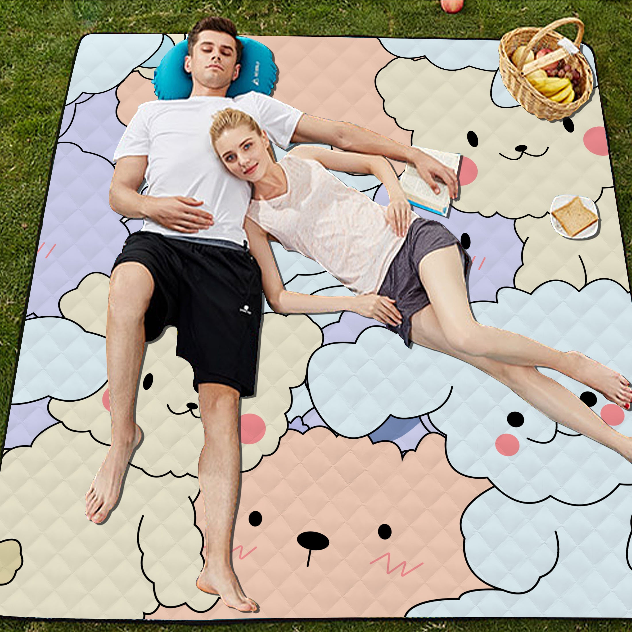 Waterproof Oxford Picnic Mat for Beach Camping