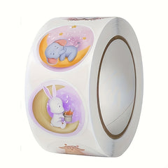 500pcs Animal Stickers Hand Drawn Seal Sticker for Packaging