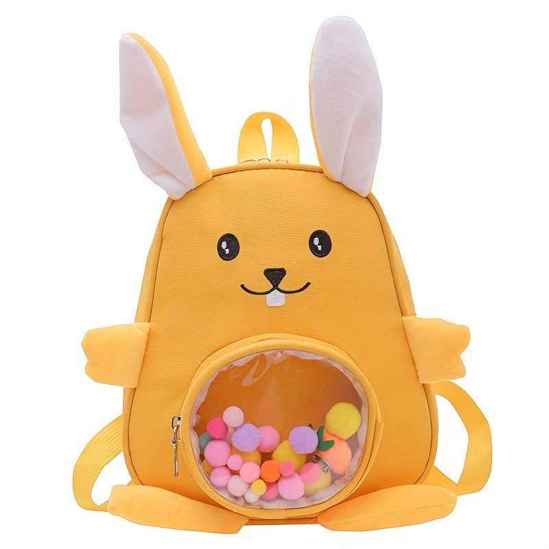 Kids' Cartoon Rabbit School Bag Lightweight Backpack