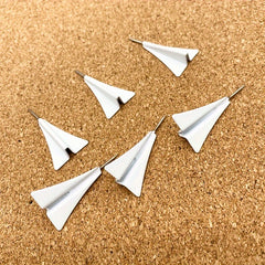 12pcs Airplane Push Pin FoyaHome Decorative Tack
