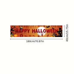 Halloween Themed Banner Party Decorations For Wall Office