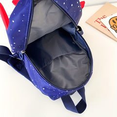 Space Rocket Kids Backpack with Rein