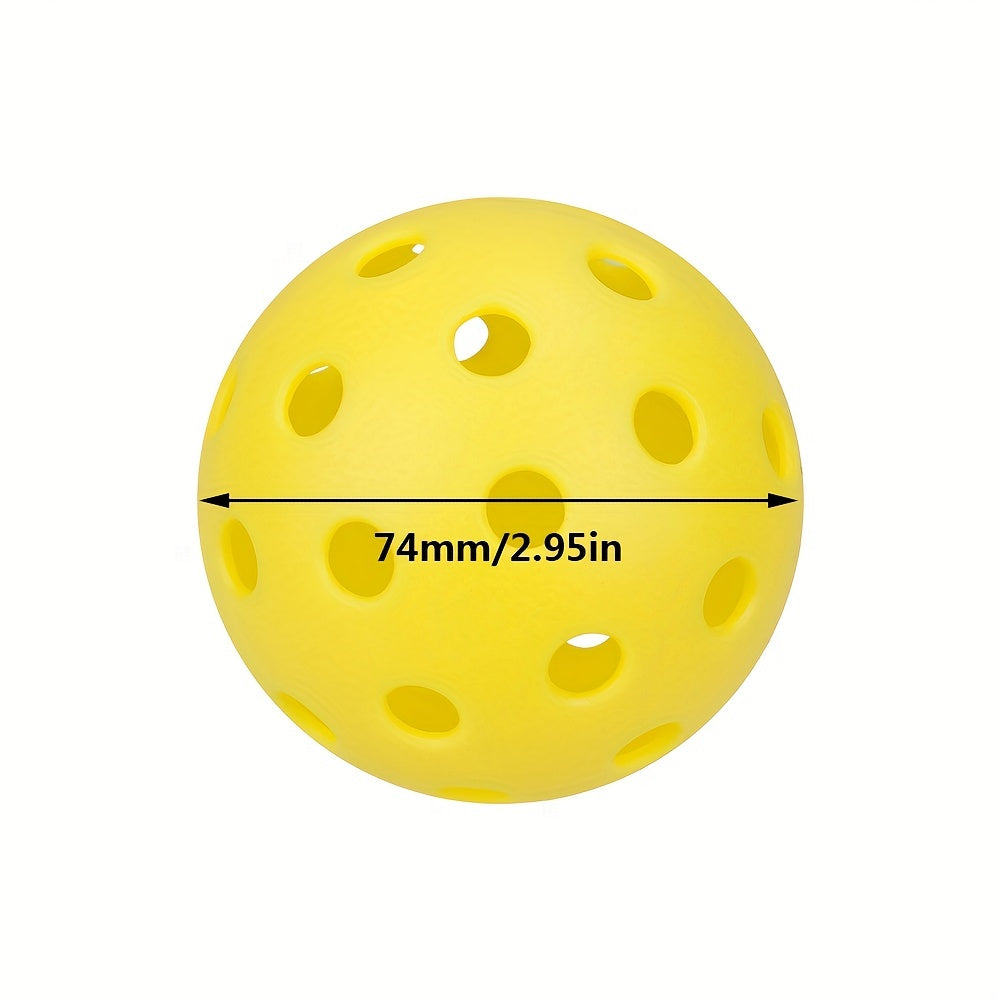 4pcs Outdoor Pickleball w/ 40 Holes for Great Performance & Fun