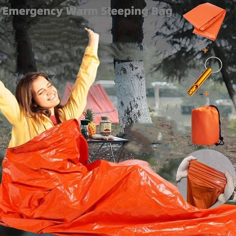 Orange First Aid Sleeping Bags Thermal Insulation Waterproof & Windproof