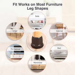 8pcs Table Chair Leg Covers Floor Protectors Furniture Covers