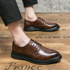 Men's Lace Up Dress Shoes Non Slip Formal Shoes for Wedding Party