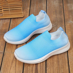 Mesh Breathable Low Top Sneakers Running Shoes Women's Footwear