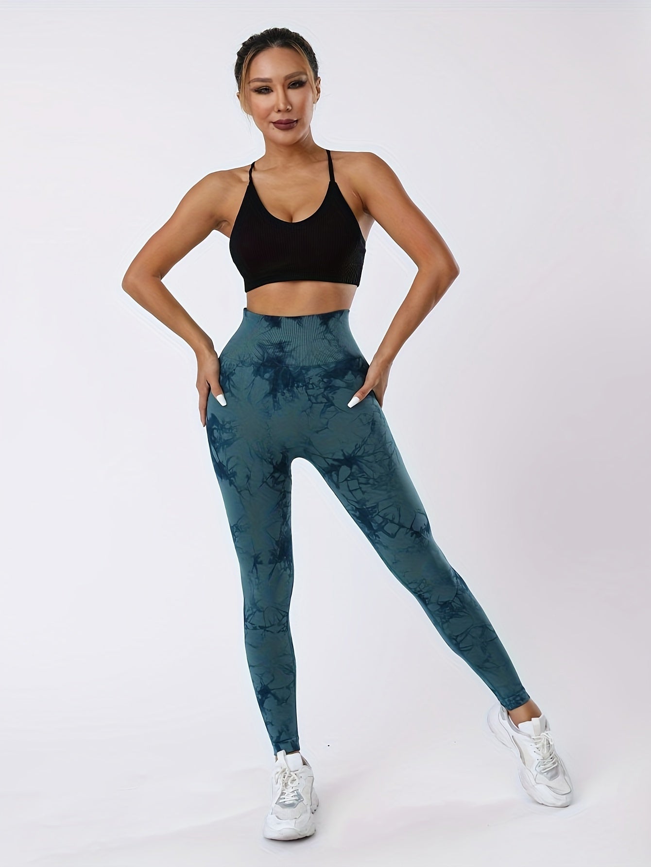 Tie Dye High Waist Butt Lifting Yoga Pants