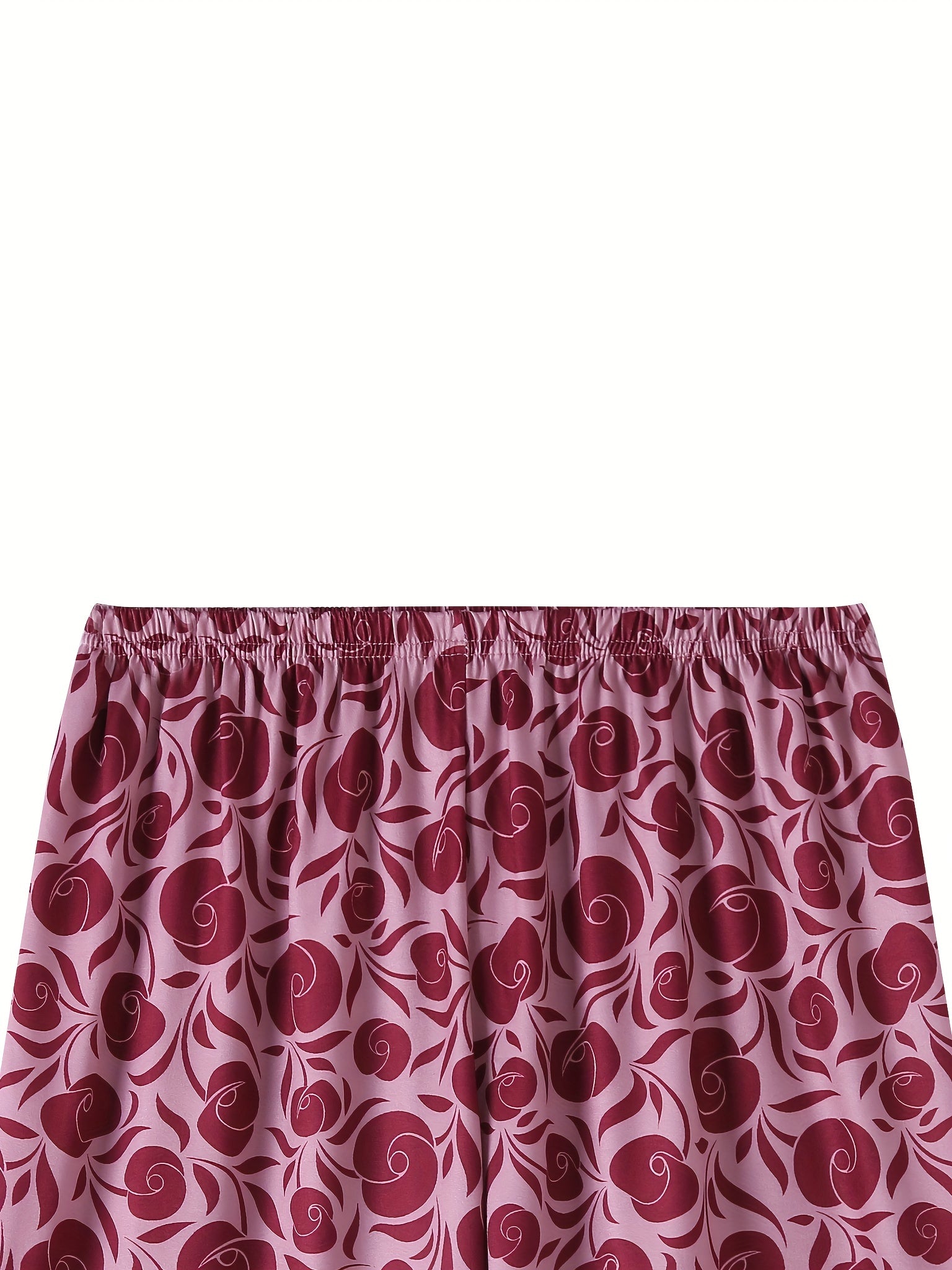 2 Pack Plus Size Boho Pajama Bottoms Set Women's Plus