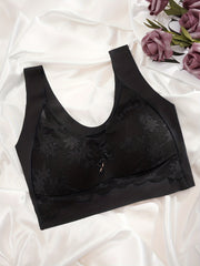 Lace Wireless Full Coverage Tank Bra