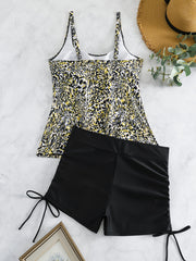 Leopard Print Tankini Set