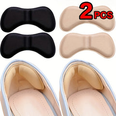 2Pcs Heel Insoles Patch Relief Cushion Pads Feet Care Protector Sticker