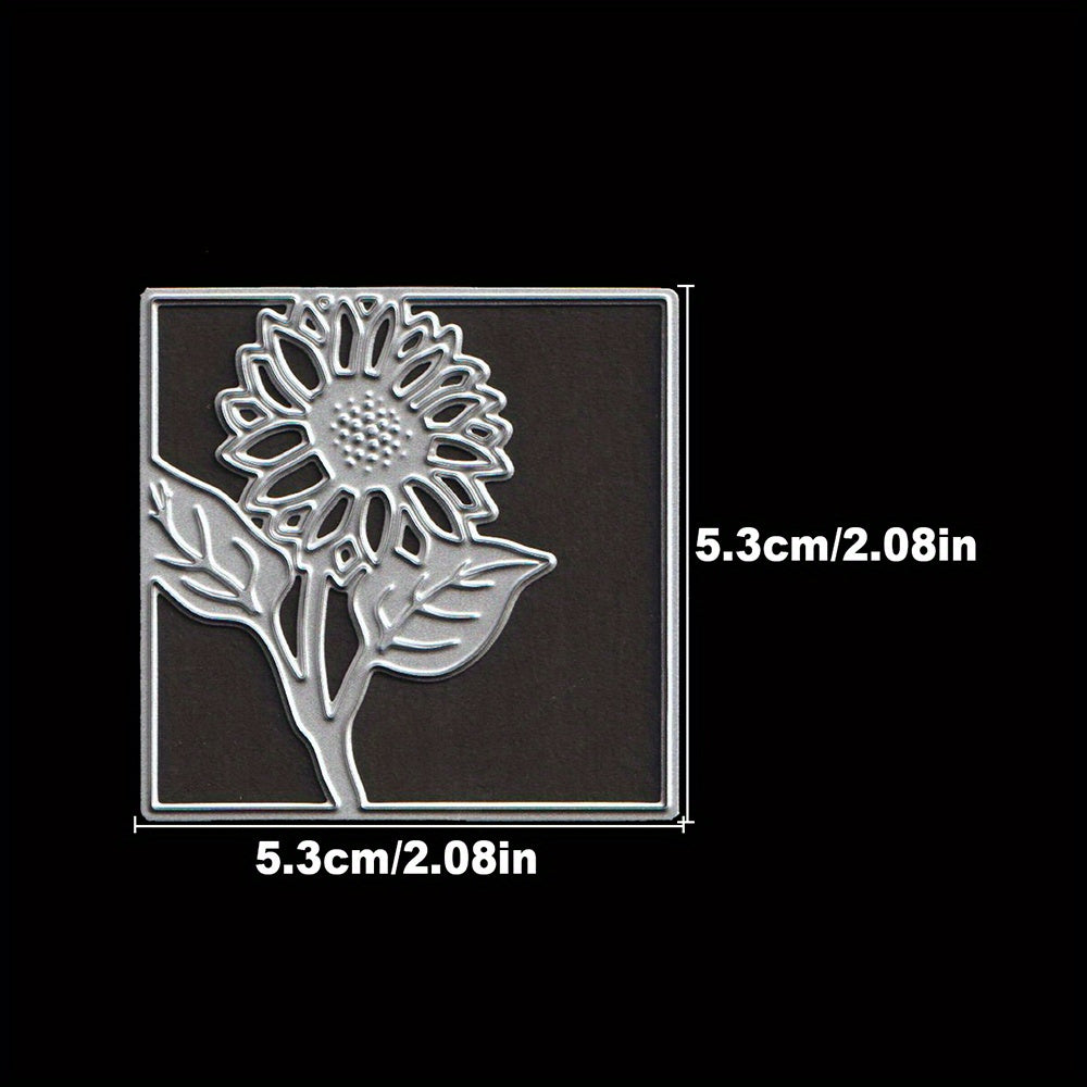 Metal Cutting Dies Sunflower Butterfly Tulip L