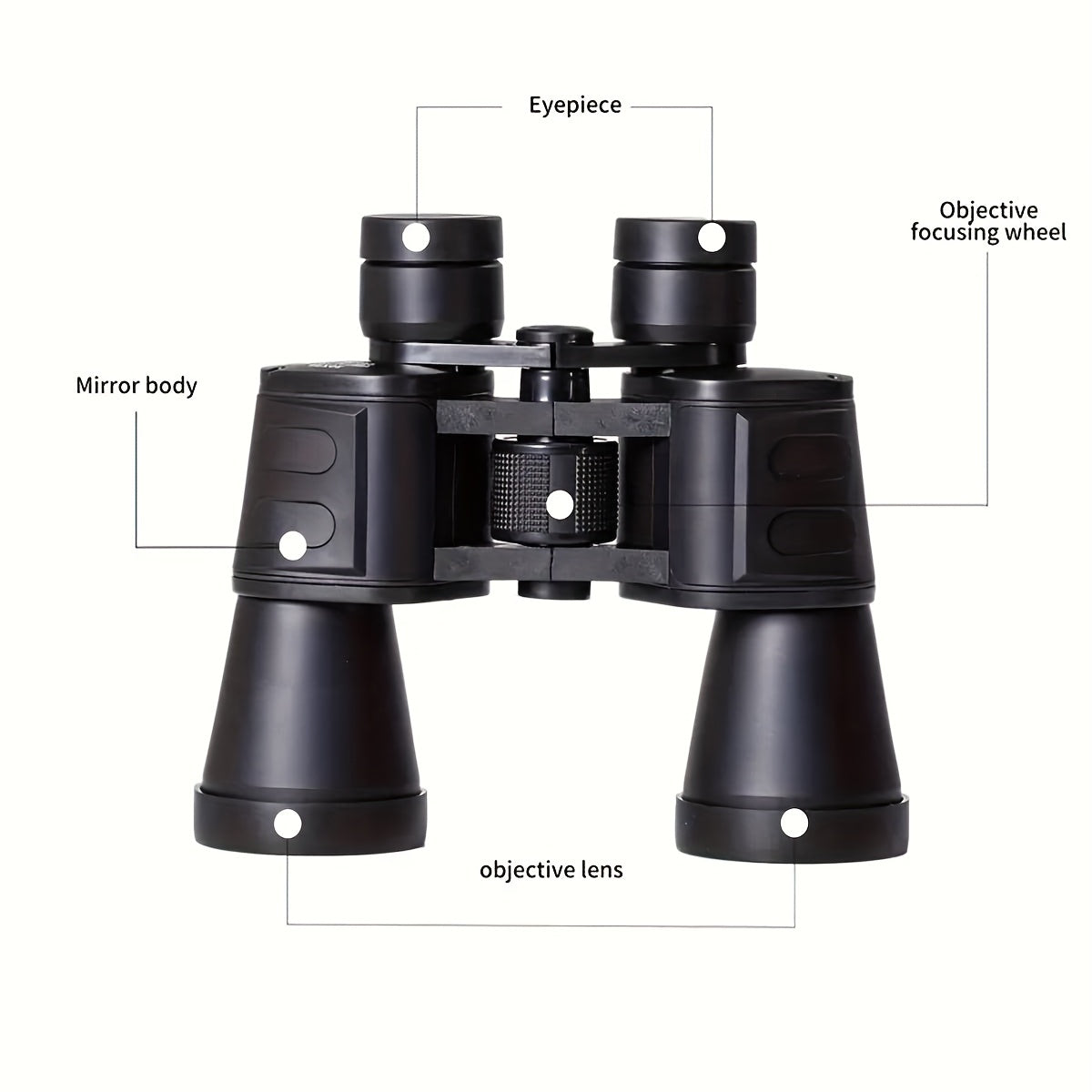 20x50 Binoculars For Adults HD Professional Bird Watching Travel Sightseeing