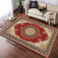 Soft Sponge Floor Mat Vintage Persian Kitchen Rug Quick Dry Absorbent