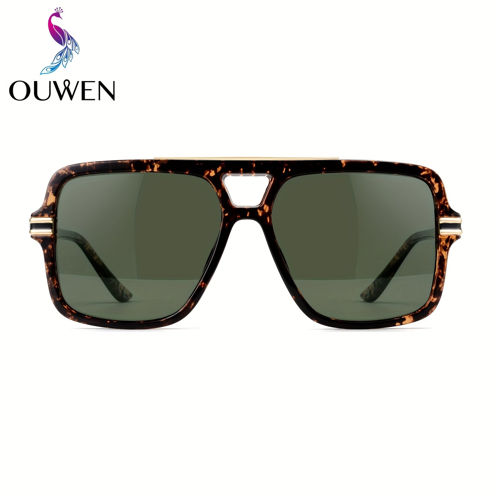 OUWEN Oversized Polarized Aviator Sunglasses UV Protection Sun Glasses Gift