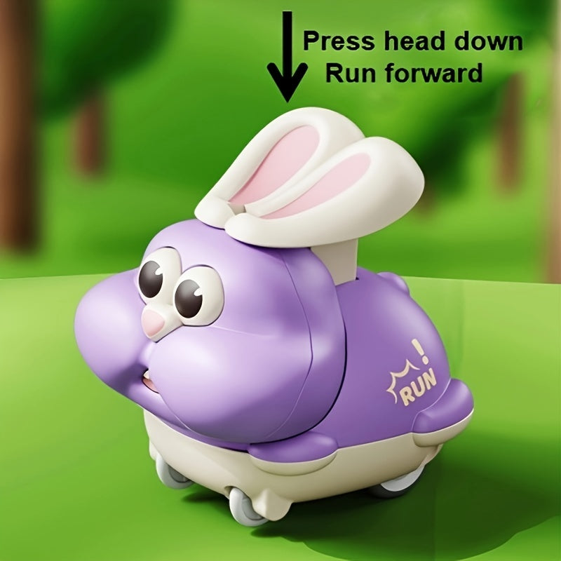 Toddler Press & Go Rabbit Wind Up Toy for Ages 0-3