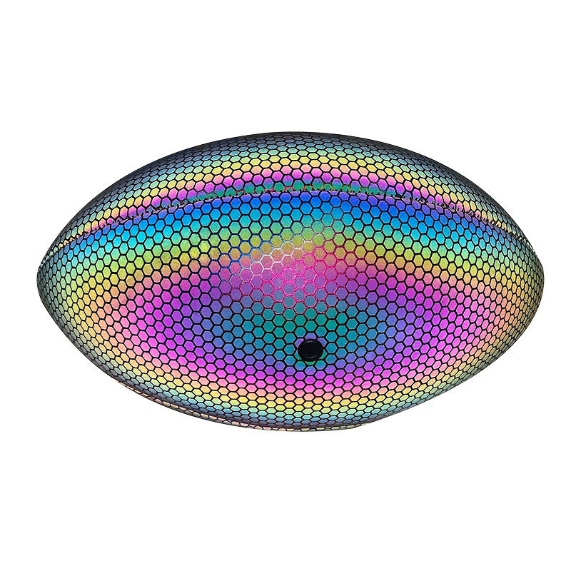 Colorful Honeycomb Reflective Ball for Rugby Training