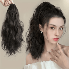 40 64cm Long Curly Wavy Ponytail Extensions Claw Clip In Hair Extensions