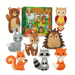 Kit For Kids Animal Craft Set Sew Your Own Felt Animals Craft Kit
