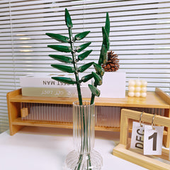Leaf Building Block Flowers DIY Puzzle Assembly Toys Desktop Decoration