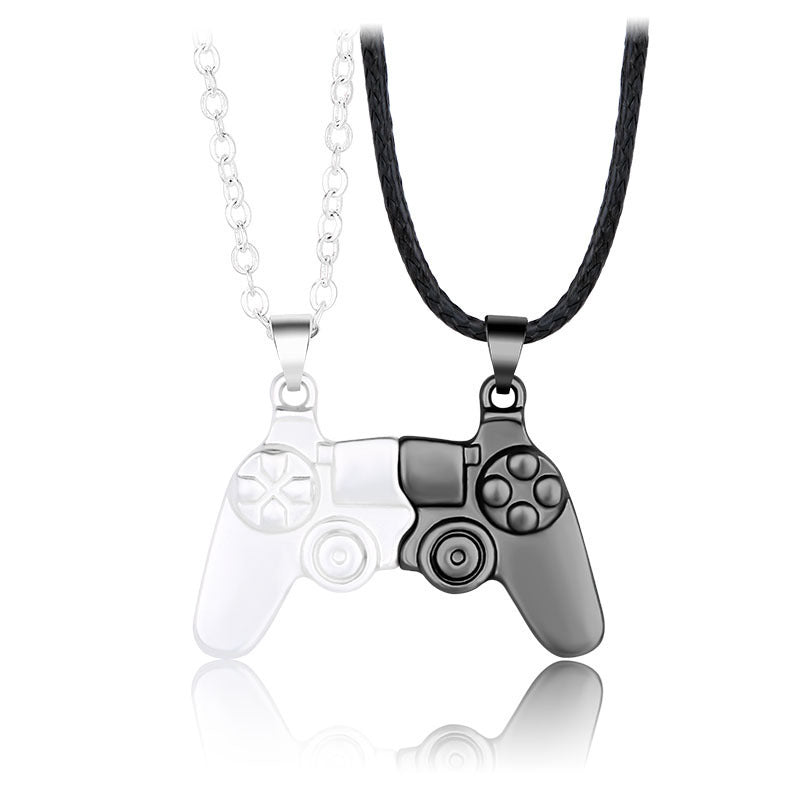 Boys Magnetic BFF Friendship Game Controller Necklaces Kids Accessories