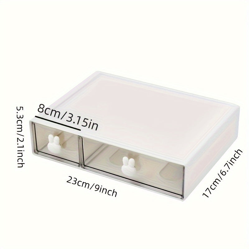 Desktop Drawer Storage Box Hairpin Makeup Organizer